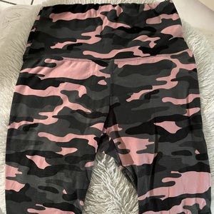Camo Biker Shorts